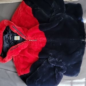 Tommy Hilfiger fur jacket. Size S